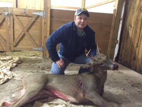 Shawn's first Northeast deer